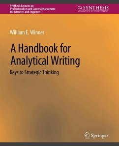 Cover A Handbook for Analytical Writing (eBook, PDF)