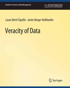 Veracity of Data (eBook, PDF) - Berti-Équille, Laure; Borge-Holthoefer, Javier