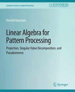 Linear Algebra for Pattern Processing (eBook, PDF) - Kanatani, Kenichi