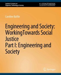 Cover Engineering and Society: Working Towards Social Justice, Part I (eBook, PDF)