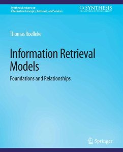 Information Retrieval Models (eBook, PDF) - Roelleke, Thomas