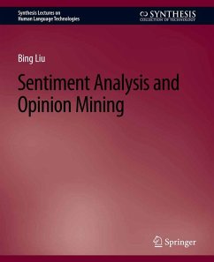 Cover Sentiment Analysis and Opinion Mining (eBook, PDF)