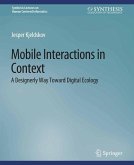 Mobile Interactions in Context (eBook, PDF)