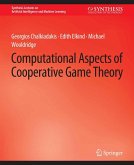 Computational Aspects of Cooperative Game Theory (eBook, PDF)
