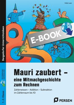 Cover Mauri zaubert - eine Mitmachgeschichte zum Rechnen (eBook, PDF)