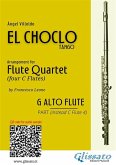 Alto Flute in G part &quote;El Choclo&quote; tango for Flute Quartet (eBook, ePUB)