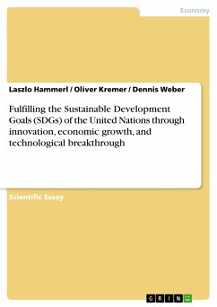 Fulfilling the Sustainable Development Goals (SDGs) of the United Nations through innovation, economic growth, and technological breakthrough (eBook, ePUB)