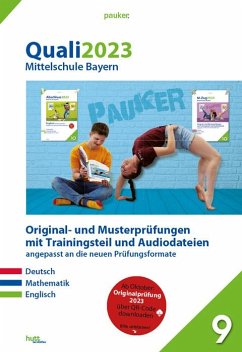Cover Quali 2023 - Mittelschule Bayern - Aufgabenband