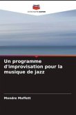 Un programme d'improvisation pour la musique de jazz