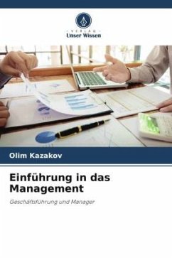 Einführung in das Management - Kazakov, Olim