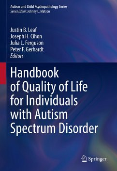 Handbook of Quality of Life for Individuals with Autism Spectrum Disorder (eBook, PDF)