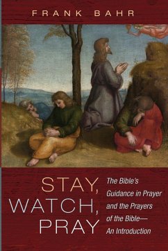 Stay, Watch, Pray - Bahr, Frank