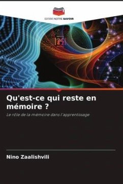 Qu'est-ce qui reste en mémoire ? - Zaalishvili, Nino