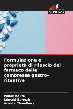 Formulazione e proprietà di rilascio del farmaco delle compresse gastro-ritentive - Kalita, Pallab;Sarmah, Jahnabi;Choudhury, Ananta