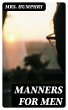 Manners for Men (eBook, ePUB) - Bild 1