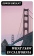 What I Saw in California (eBook, ePUB) - Bild 1