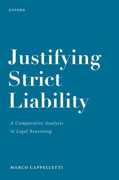 Justifying Strict Liability (eBook, PDF) - Cappelletti, Marco