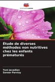 Étude de diverses méthodes non nutritives chez les enfants prématurés