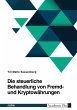 Die steuerliche Behandlung von Fremd-... - Bild 1