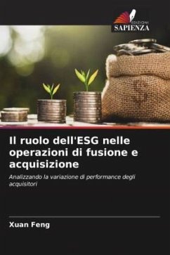 Il ruolo dell'ESG nelle operazioni di fusione e acquisizione - Feng, Xuan