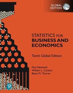 Statistics for Business and Economics, Global Edition (eBook, PDF) - Newbold, Paul; Carlson, William L.; Thorne, Betty