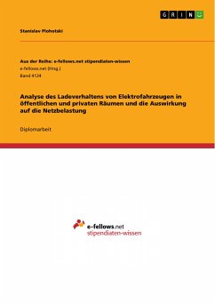 Analyse des Ladeverhaltens von Elektrofahrzeugen in öffentlichen und privaten Räumen und die Auswirkung auf die Netzbelastung (eBook, PDF)