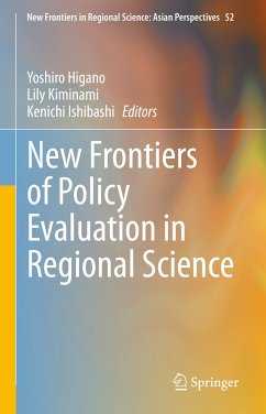 New Frontiers of Policy Evaluation in Regional Science (eBook, PDF)