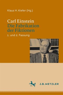 Carl Einstein: Die Fabrikation der Fiktionen (eBook, PDF)