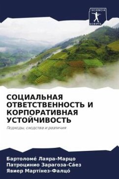 SOCIAL'NAYa OTVETSTVENNOST' I KORPORATIVNAYa USTOJChIVOST' - Laqra-Marco, Bartolomé;Zaragoza-Sáez, Patrocinio;Martínez-Falcó, Yawier