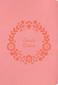 Cover Rvr 1960 Biblia Para Regalos Y Premios, Rosa Símil Piel