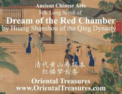 Ancient Chinese Arts: Silk Long Scroll of Dream of the Red Chamber by Huang Shanshou of the Qing Dynasty - Yang, Chang