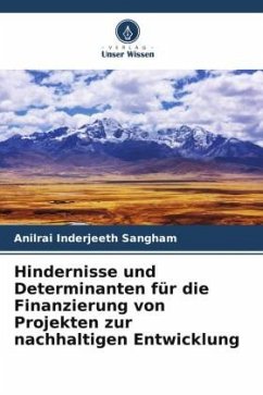 Hindernisse und Determinanten für die Finanzierung von Projekten zur nachhaltigen Entwicklung - Sangham, Anilrai Inderjeeth