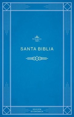 Rvr 1960 Biblia Económica de Evangelismo, Azul Tapa Rústica