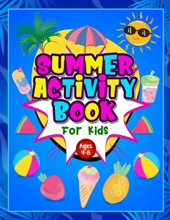 Summer Activity Book for Kids ages 4-8 - Jones, Hackney And