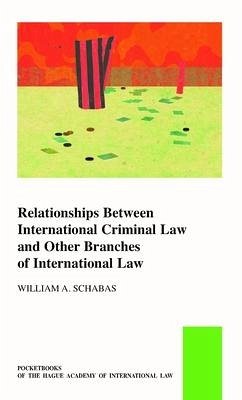 Relationships Between International Criminal Law and Other Branches of International Law - William A. Schabas