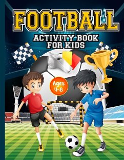 Football Activity Book for Kids ages 4-8 - Jones, Hackney And