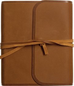 ESV Journaling Bible (Natural Leather, Brown, Flap with Strap)