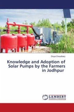 Knowledge and Adoption of Solar Pumps by the Farmers in Jodhpur