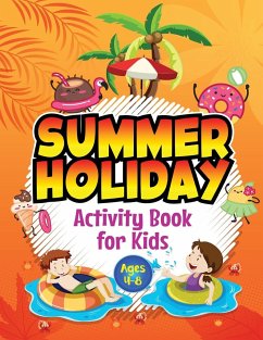 Summer Holiday Activity Book for Kids ages 4-8 - Jones, Hackney And
