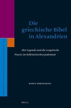 Cover Die Griechische Bibel in Alexandrien