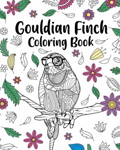 Cover Gouldian Finch Coloring Book