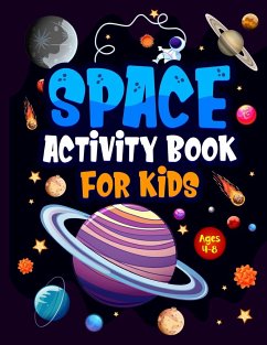 Space Activity Book for Kids ages 4-8 - Jones, Hackney And