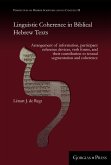 Linguistic Coherence in Biblical Hebrew texts (eBook, PDF)