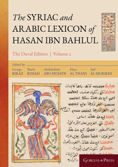 The Syriac and Arabic Lexicon of Hasan Bar Bahlul (He-Mim) (eBook, PDF)