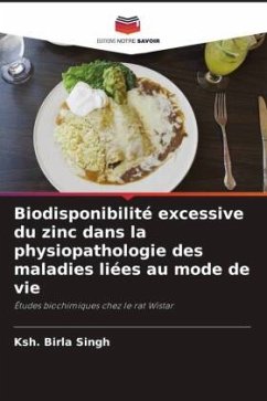 Biodisponibilité excessive du zinc dans la physiopathologie des maladies liées au mode de vie - Singh, Ksh. Birla