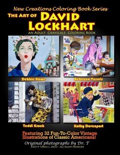 New Creations Coloring Book Series: The Art of David Lockhart - Davis, Teresa