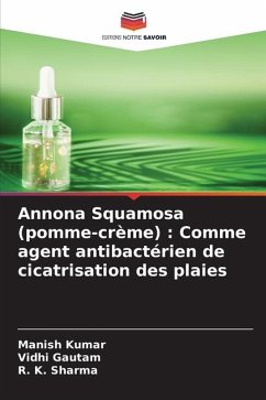 Annona Squamosa (pomme-crème) : Comme agent antibactérien de cicatrisation des plaies - Kumar, Manish;Gautam, Vidhi;Sharma, R. K.