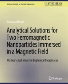 Analytical Solutions for Two Ferromagnetic Nanoparticles Immersed in a Magnetic Field