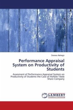 Performance Appraisal System on Productivity of Students - Alehegn, Derese