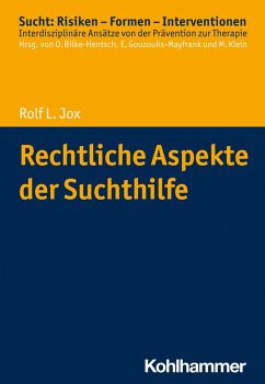 Cover Rechtliche Aspekte der Suchthilfe (eBook, ePUB)
